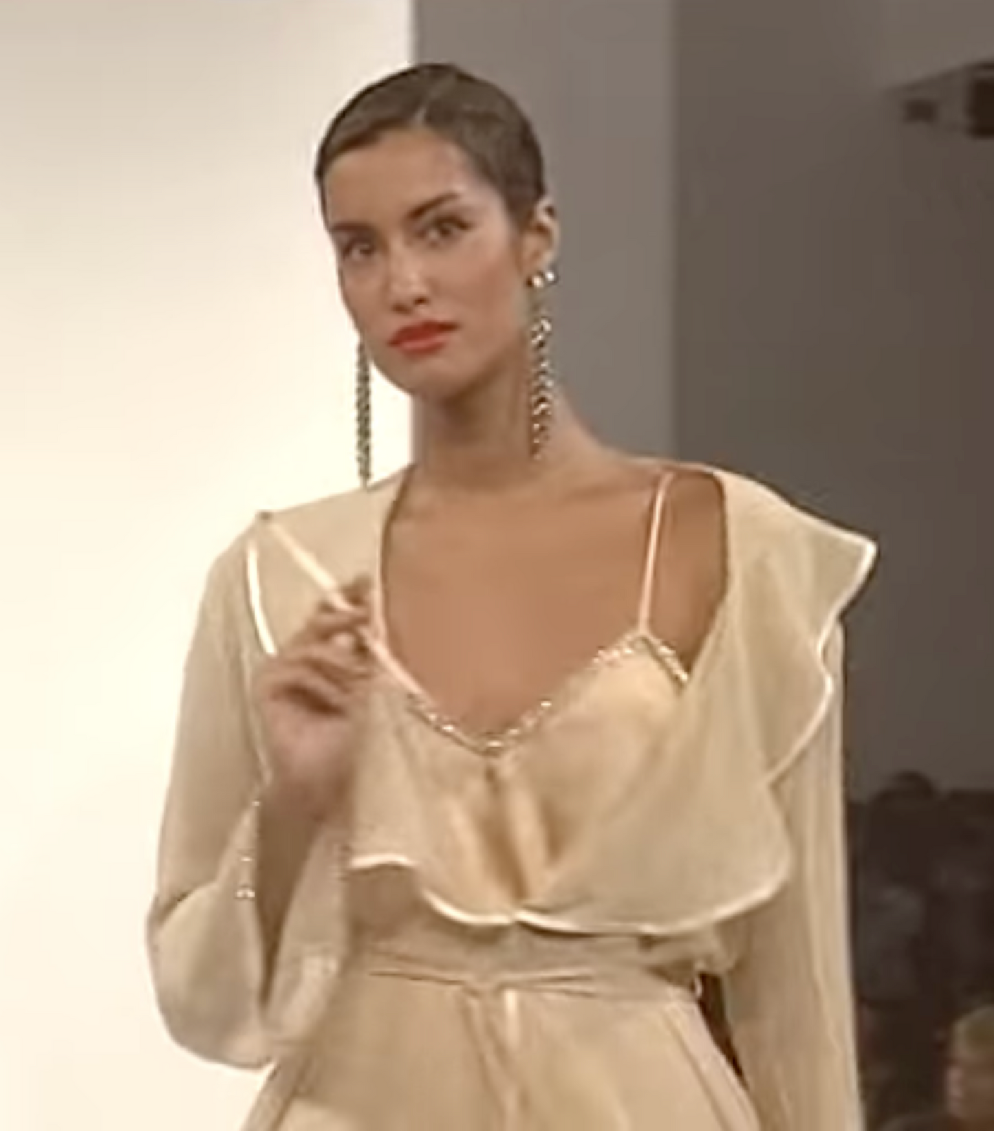 ICONIC Dolce Gabbana S/S 1995 Runway Rhinestone Dress (XS)